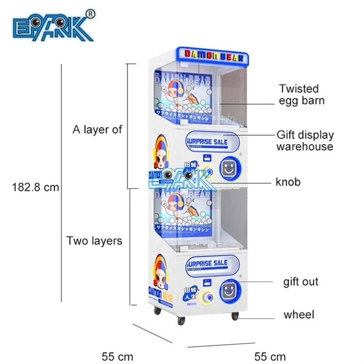 Double Layer Capsule Toy Machine