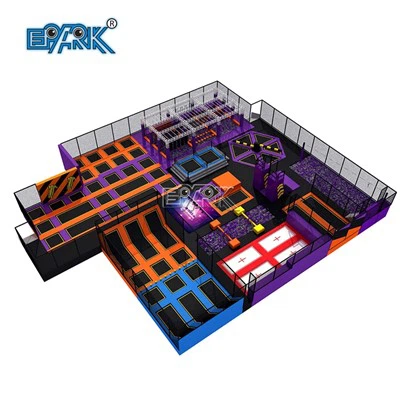 600 متر مربع ترامبولين بارك