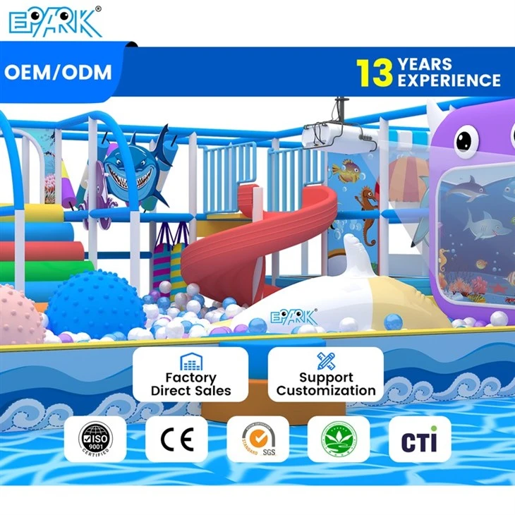 123m² Color-Explosion Indoor Playground Kids Never Want price