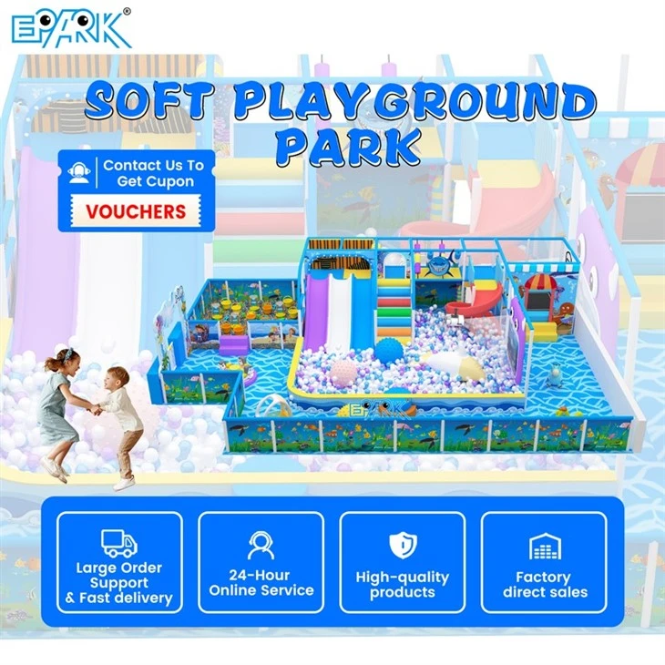 123m² Color-Explosion Indoor Playground Kids Never Want factory