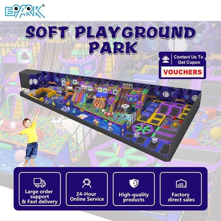 427m² Custom Indoor Playground Equipment | Soft Play Park suppliers