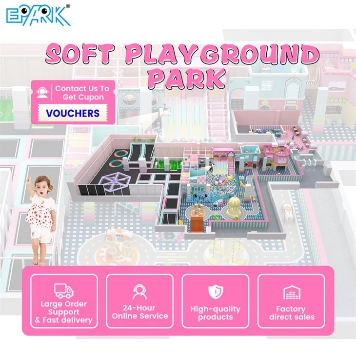 750m² Custom Indoor Playground For Kids factory