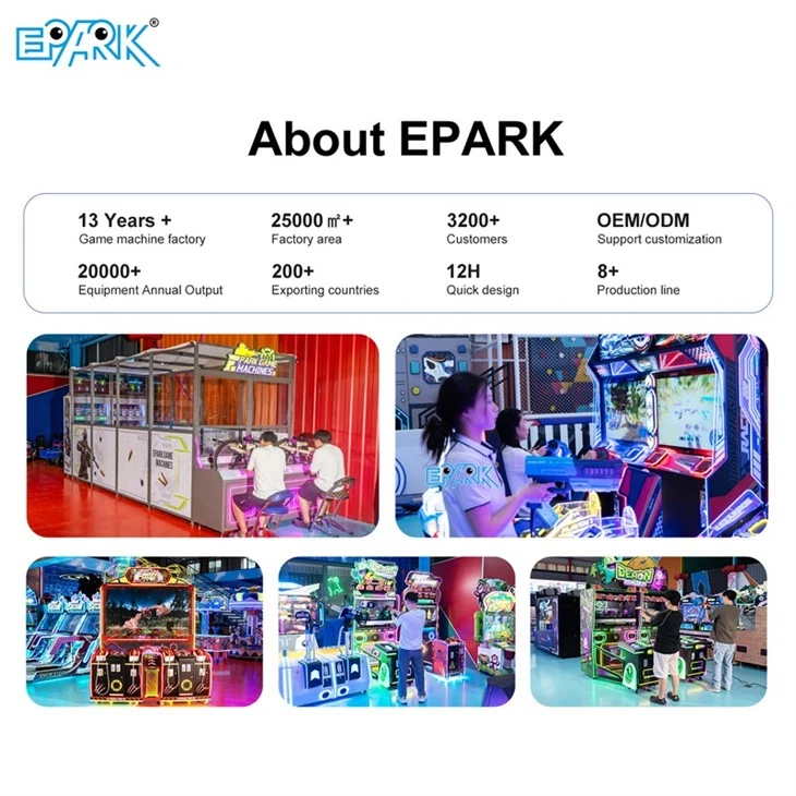 Colorful Shooting Arcade Game Machine best