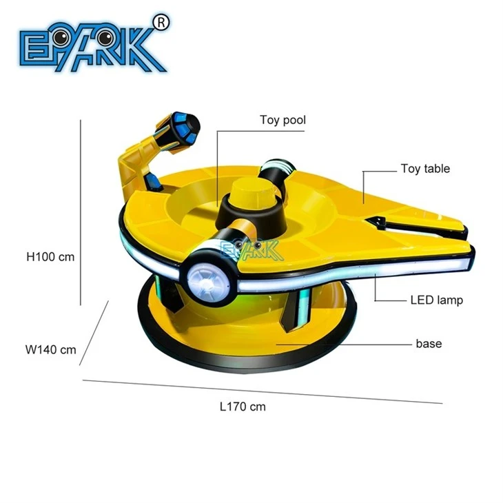 Combat Flying Saucer Toy Table