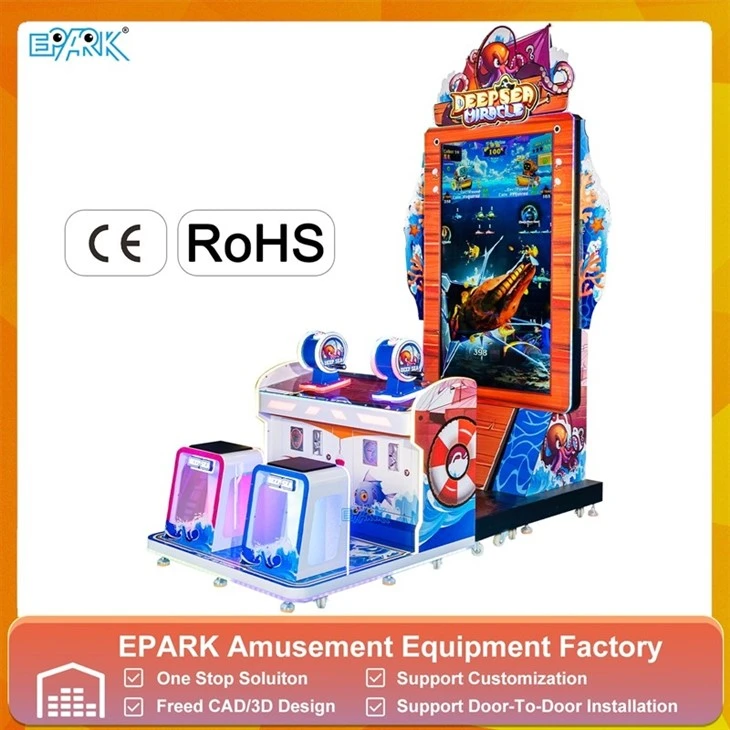 Deepsea Miracle 2-Player Arcade Machine factory
