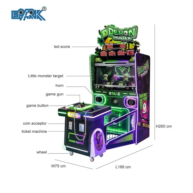 Gun Shooting Arcade Game Machine factory