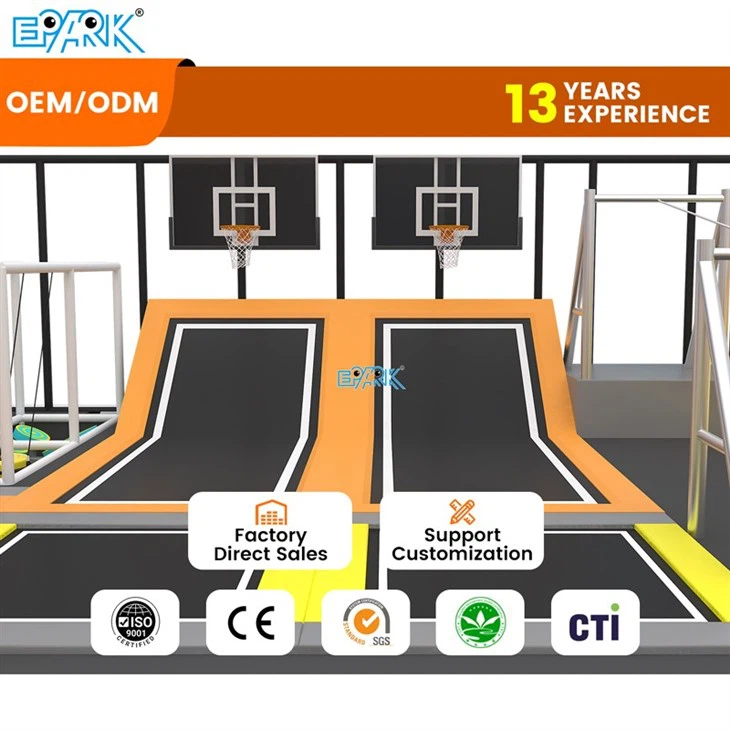 Kids’ 434m² Rainbow Indoor Playground best