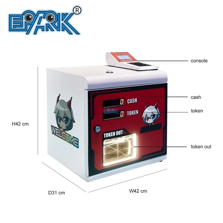 Mini Coin Exchange Machine Arcade Machine