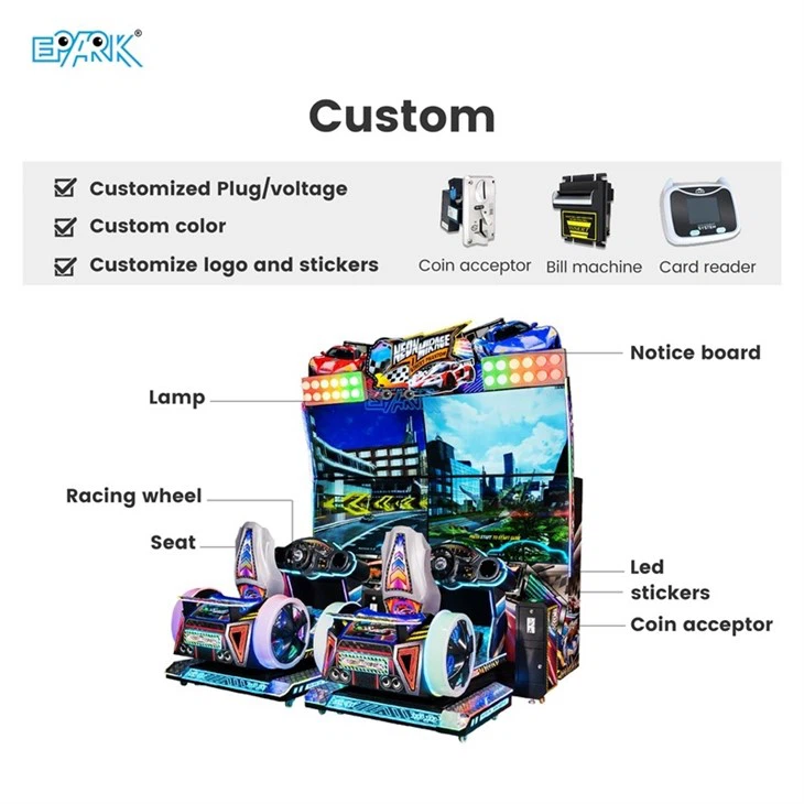 Street Phantom DX Racing Game Machine factory
